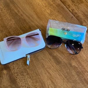 Quay sunglasses! Two pairs! Ever after and High Key!